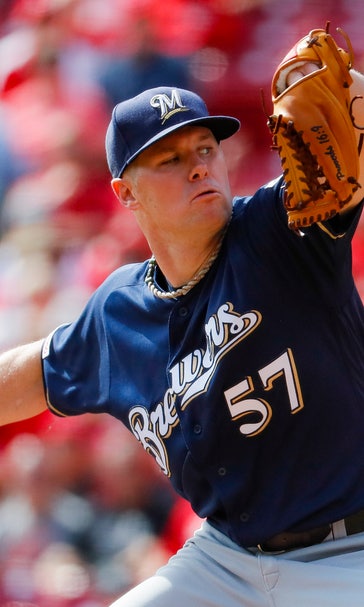 Brewers trade Anderson to Blue Jays, allow Thames to go free